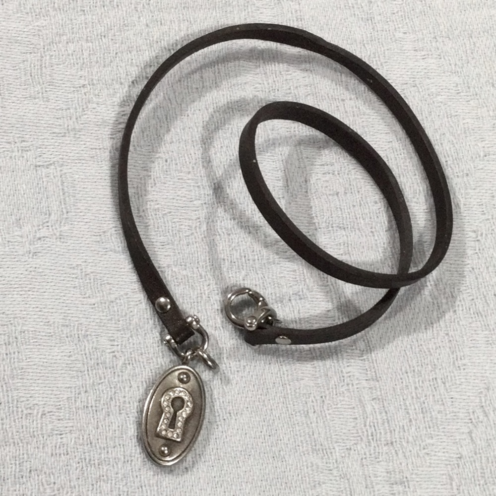 Fossil brown wrap bracelet